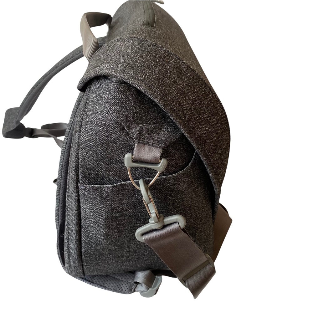 Gray Hie by Grovia Diaper Bag Backpack Travel Large - Picture 6 of 11